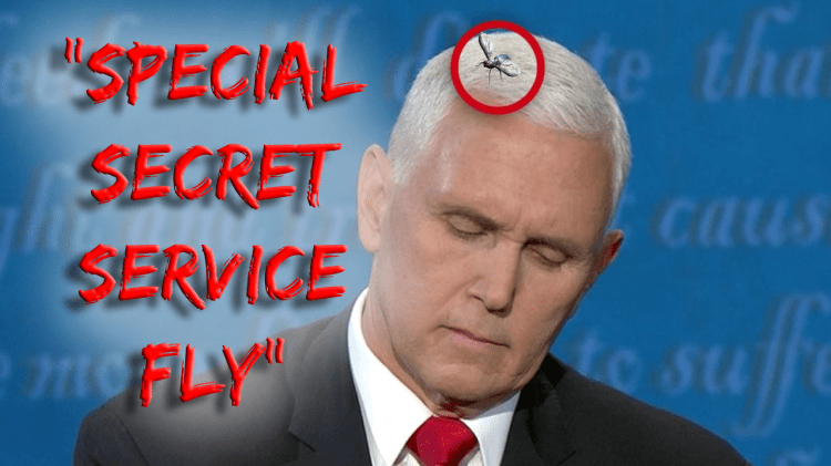 Mike Pence Addresses the Infamous Fly on His&nbsp;Head!